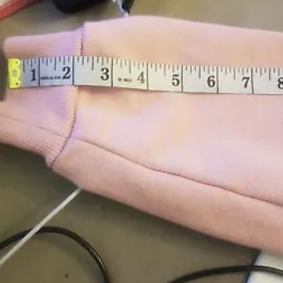 Forever 21 Sweatershirt Womens Size Medium Crop Cut Color Block Long Sleeve - Picture 11 of 13